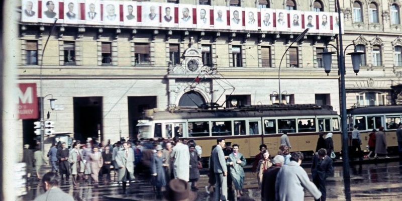 A Blaha Lujza tér 1960-ban