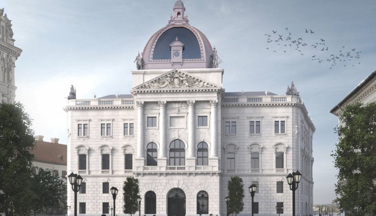 A Honvéd Főparancsnokság épületének látványterve (Forrás: Várkapitányság) 186713_242733230_590549092301660_5675013629064166334_n_1_.jpg