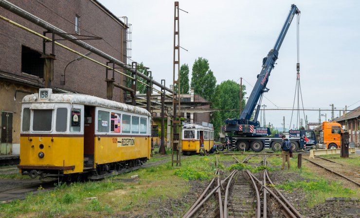 Megkezdi a Zugligeti 1000-es és az UV típusú villamos restaurálását a Közlekedési Múzeum (Fotó: Szikora Zsombor/Magyar Műszaki és Közlekedési Múzeum) SZS_4197 (1).jpg