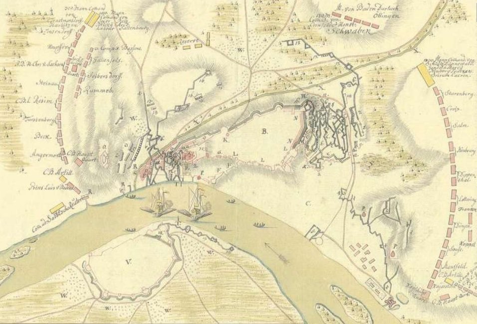Buda visszafoglalásának helyszínrajza. Erődítések, sáncok, hadállások. (Hadtörténeti Intézet és Múzeum) ostrom1686.jpg