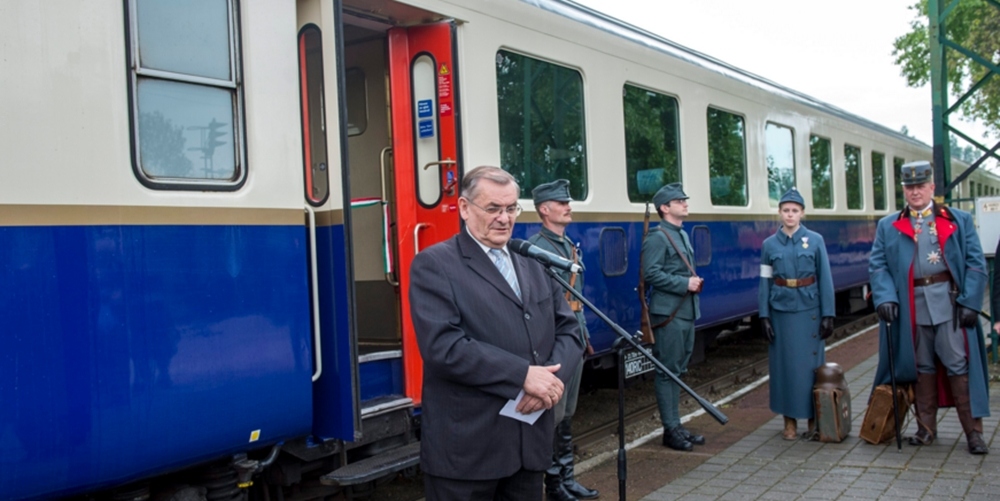 Új kocsit avattak az Isonzó Expresszhez