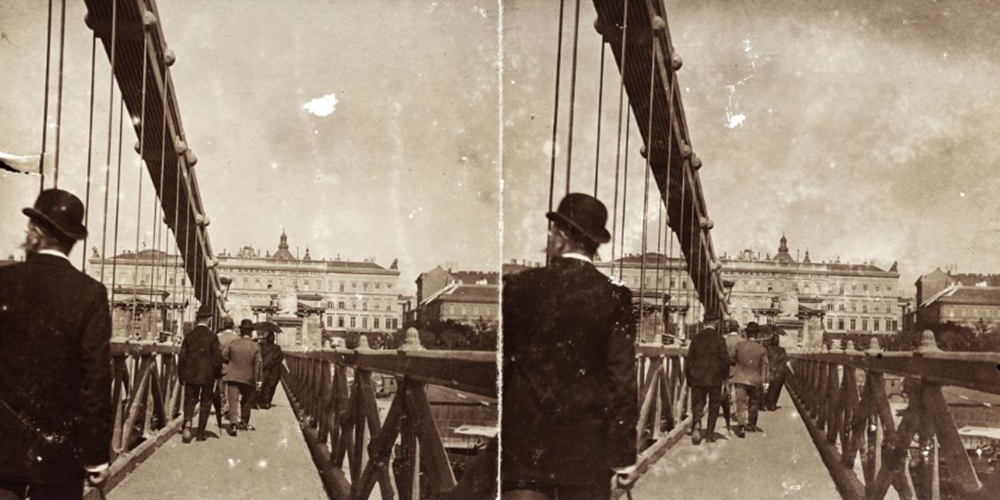 Időutazás húsz percben – archív sztereofotók a Műcsarnokban