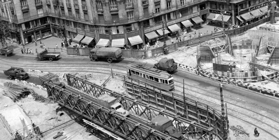 Ötvenöt éves Budapest első gyalogos aluljárója