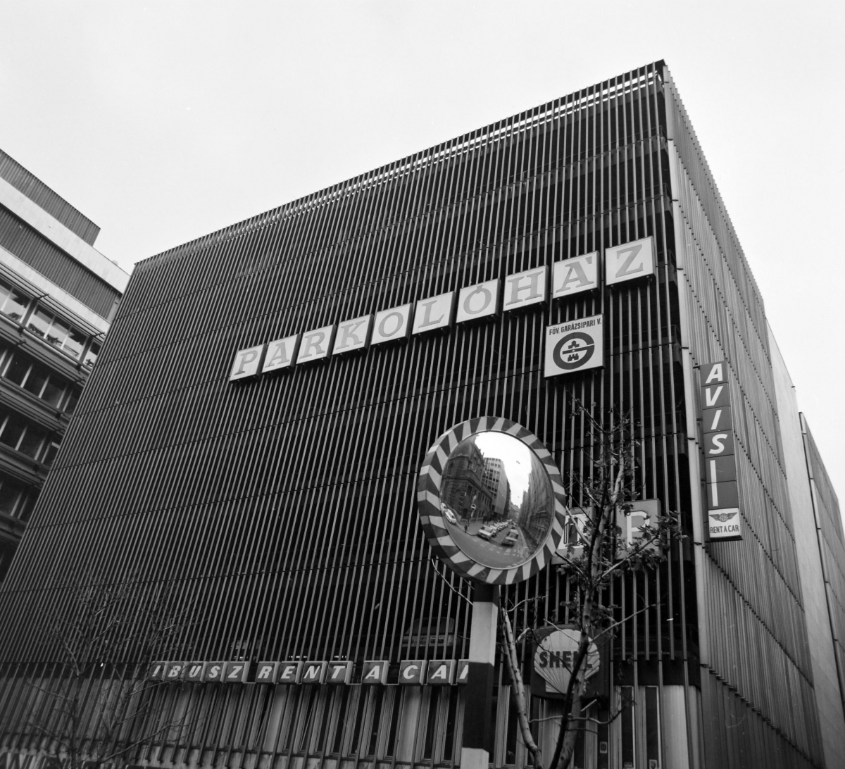 Parking garage in the historic inner city