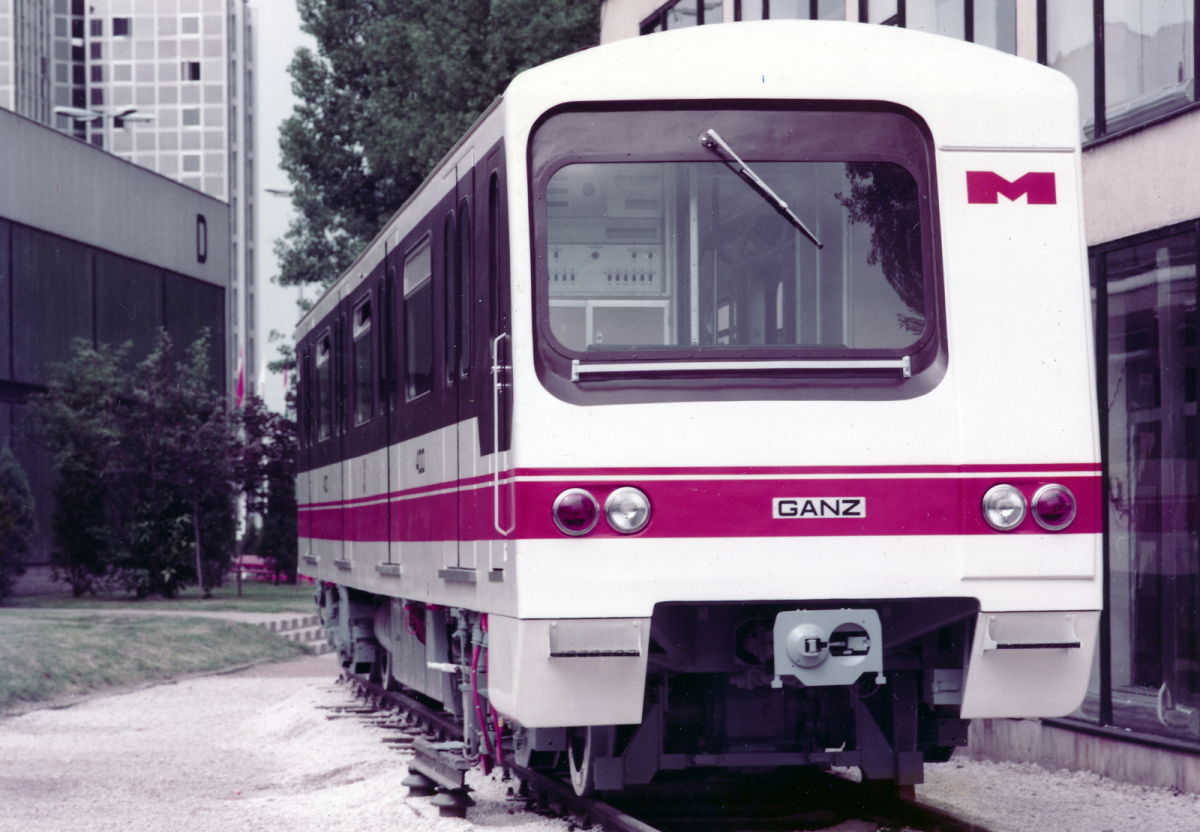 Volt egyszer egy magyar metrószerelvény