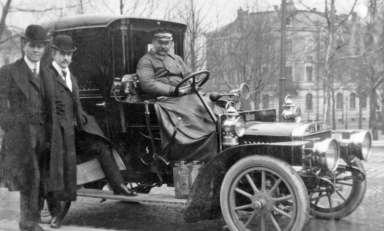 Az első taxik Budapesten