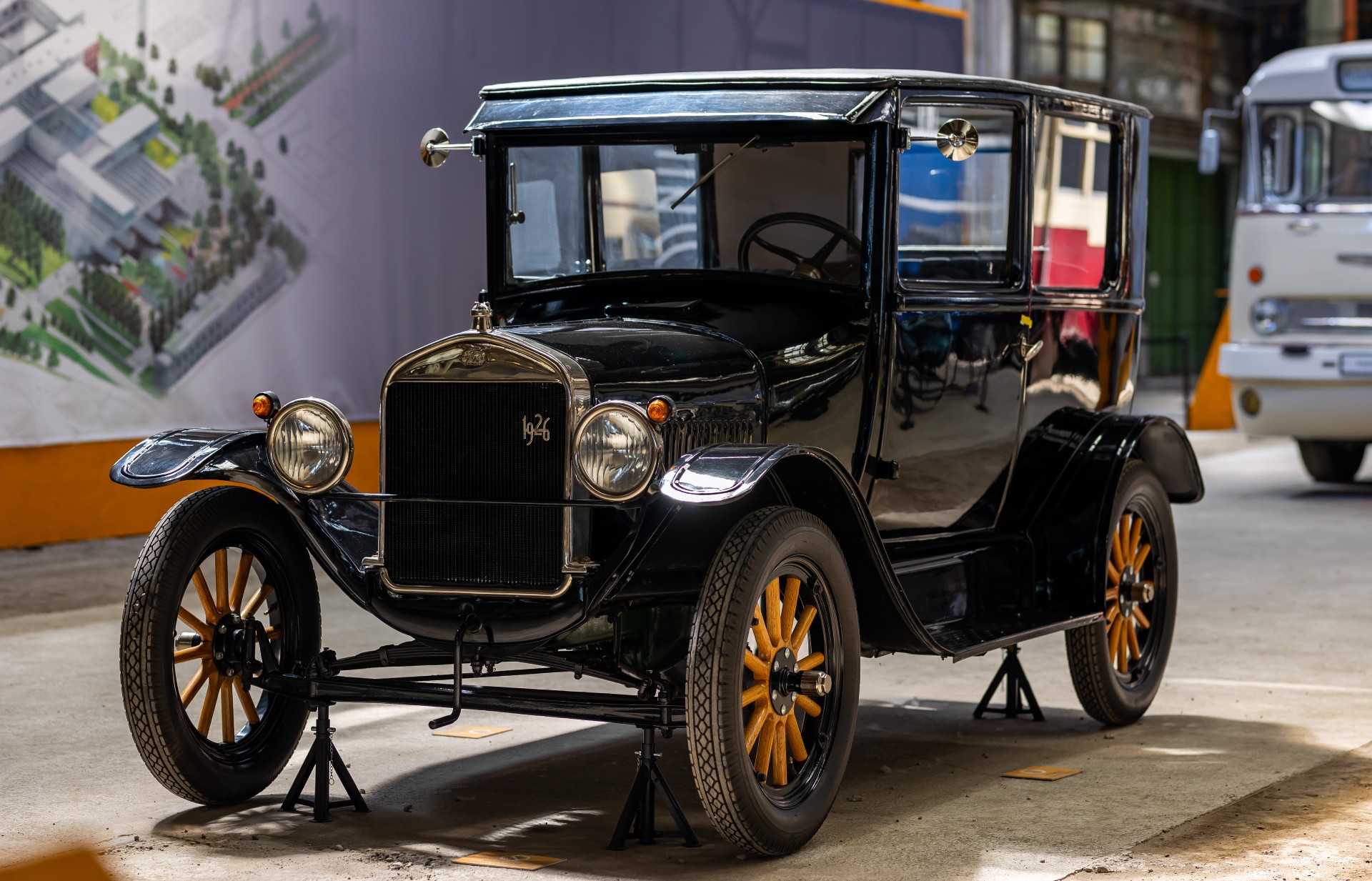 Special Ikarus buses can be seen at the Transport Museum during the weekend