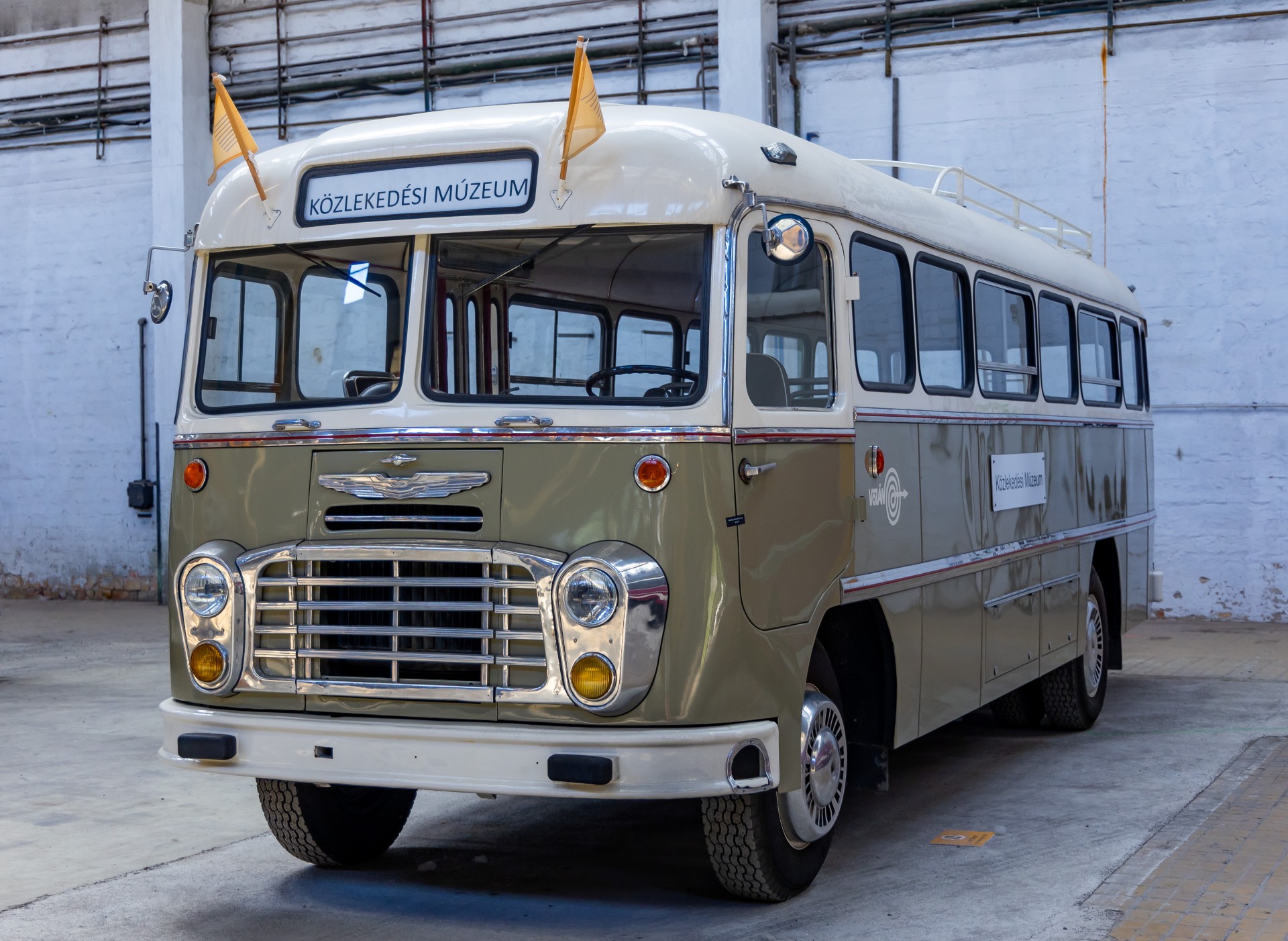 Special Ikarus buses can be seen at the Transport Museum during the weekend