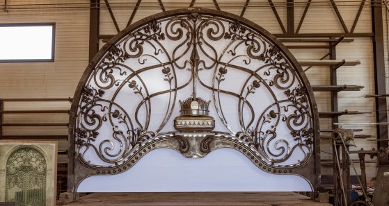 Hamarosan elkészül Jungfer Gyula főkapujának rekonstrukciója a Budavári Palotában (Forrás: Nemzeti Hauszmann Program) 506642978_1809725196567134_5790242004329819945_n (1).jpg
