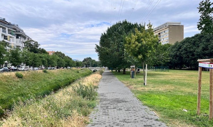 A helyszín jelenleg így néz ki a Rákos-pataknál (Fotó: kozszolgaltato.bp13.hu) 515509017_1057751019817437_3473046297999592590_n (1).jpg