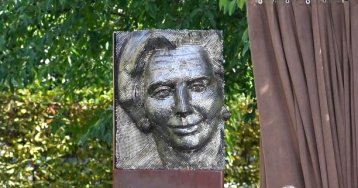 Margaret Thatcher szobra a Millenáris Parkban (Fotó: MTI/Illyés Tibor) D__YT20251003007 (1).jpg