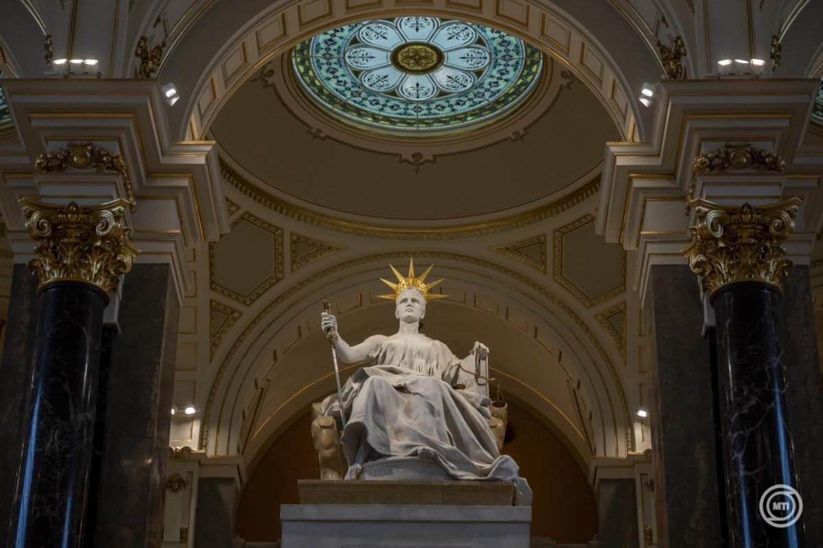Justitia-szobra (Fotó: MTI/Balogh Zoltán) DBZOL20261020013.jpg